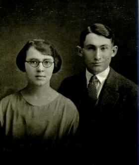 Alvah and Velma Rogers Wedding picture